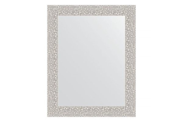 Wall mirror in a baguette frame EVOFORM BY 3004 mosaic chrome 38x48 cm