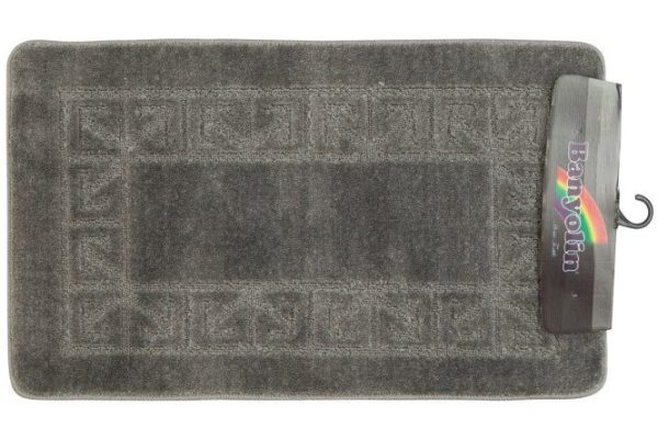 Set of rugs for bathroom and toilet 100x60 cm, Polyester