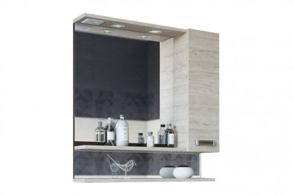 Cabinet with mirror right Sanflor Texas 69x73.6x14.6 cm