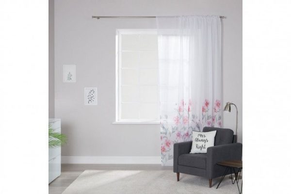 Tulle on ribbon ESTUDI BLANCO Agata 300x280 cm 300x280 cm, 1 pc.