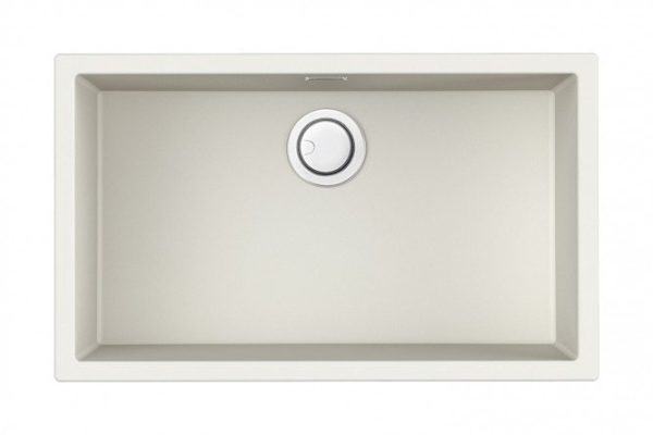 Inset sink OMOIKIRI Yamakawa 75-U/I-WH 4993782, white 75.6x45.6x20 cm