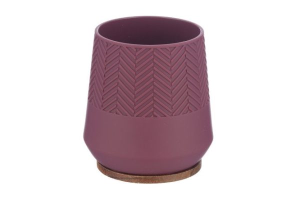 Toothbrush cup Fox 8.8x9.4x8.8 cm, Plastic