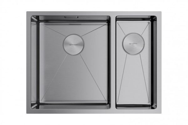 Inset sink OMOIKIRI Taki 58-2-U/IF-IN-L 4993768, stainless steel 58.5x44x20 cm