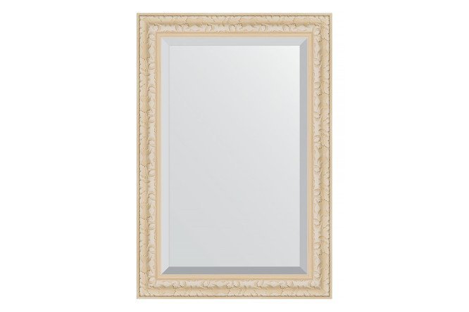 Wall mirror with bevel in a baguette frame EVOFORM old plaster 75x105 cm
