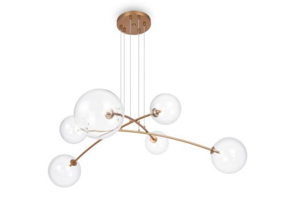 Hanging lamp MAYTONI Modern Mood 10 sq.m., 110x340x13 cm, G4