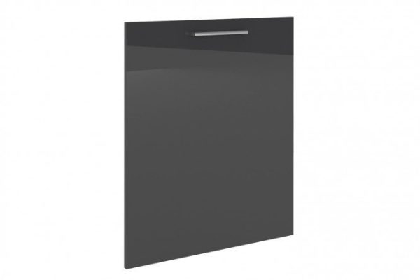 Amika dishwasher front 59.6x71.6 cm, graphite black color