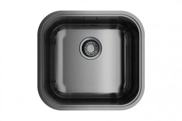 Drop-in sink OMOIKIRI Omi 44-U/I-GM 4993191, burnished steel 44.5x41.5x18 cm