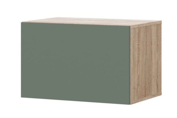 Cabinet Oscar Moon 60x40 with door, Sonoma oak / soft olive