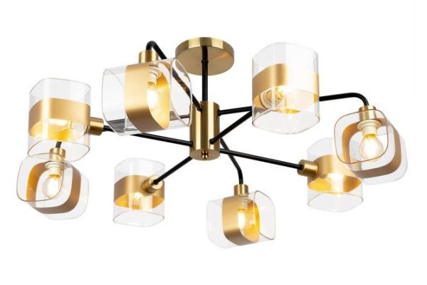 Chandelier CITILUX Burton 25 sq.m., 63x20x63 cm, E14