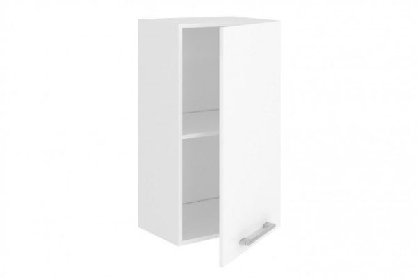 Front for Amika cabinet 39.6x71.6 cm, glossy white color