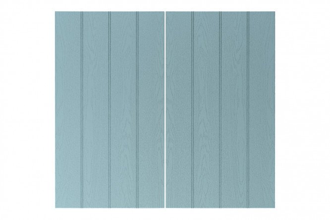 Set of fronts for cabinet Michelle 39.6x71.6 cm, blue color