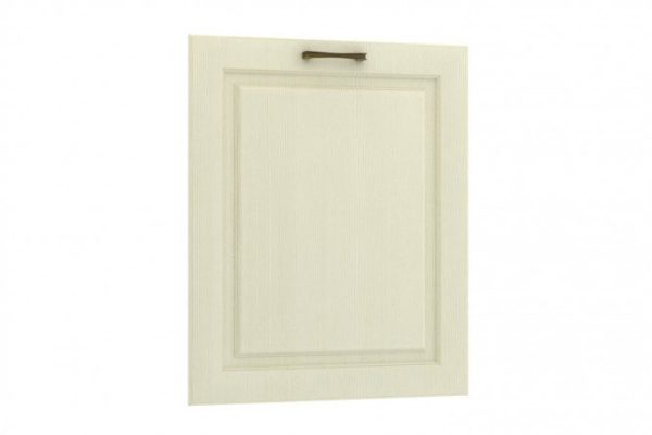 Bella dishwasher front 59.6x71.6 cm, vanilla color