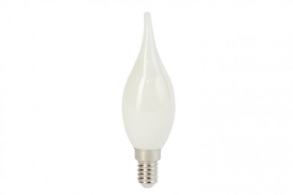 LED lamp Gauss Filament Candle in the wind OPAL 450lm 5W, E14, Natural