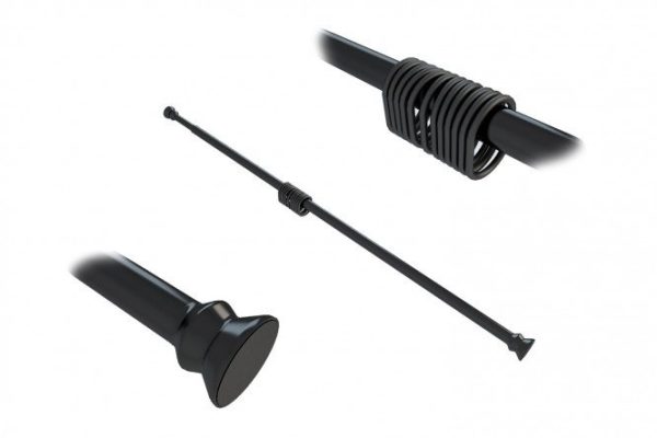 Bathroom cornice WasserKRAFT Elbe 110-210 cm