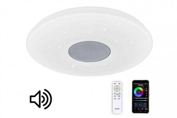 Ceiling lamp CITILUX Light Music 20 sq.m., LED, 50 cm