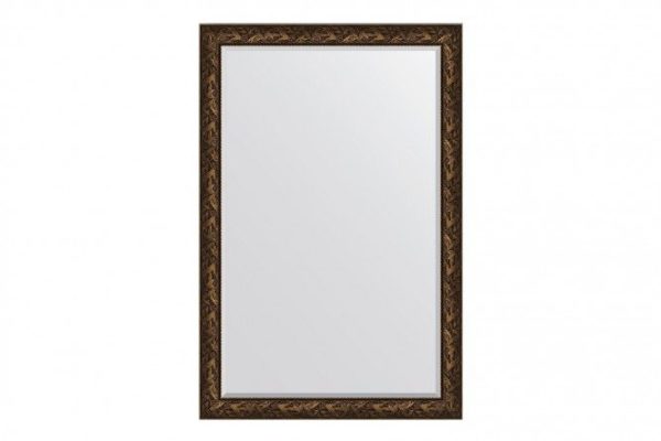 Wall mirror with bevel in a baguette frame EVOFORM BY 3625 Byzantium bronze 119x179 cm