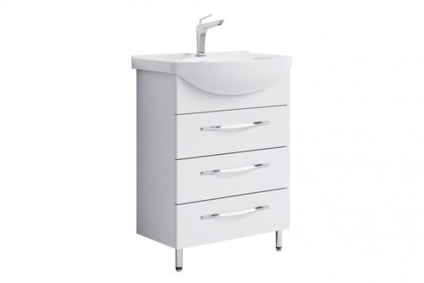 Floor stand AQWELLA Allegro 59.8 cm, white