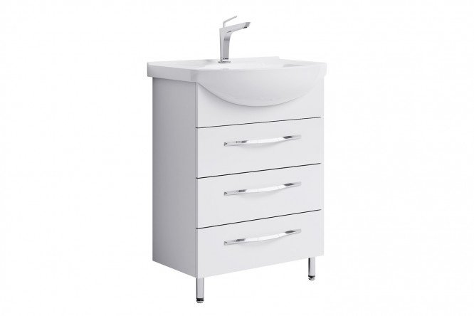 Floor stand AQWELLA Allegro 59.8 cm, white