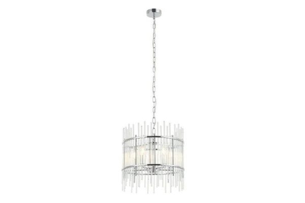 Hanging chandelier STILFORT Washer 10 sq.m., 40x46x40 cm, E14