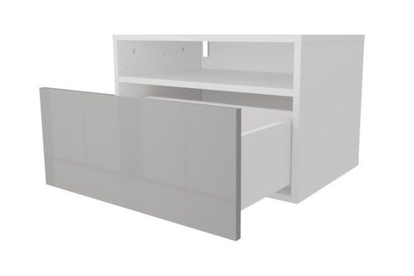 favrf0l5adyf824gop7nodcouyyq2ncw.jpg Cabinet with shelf and drawer Oscar Amika 60x40 with push to open, white / dusty gray gloss