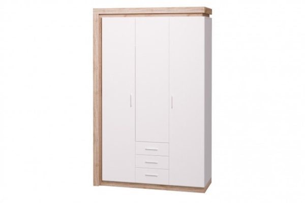 Wardrobe 3-door Lumen