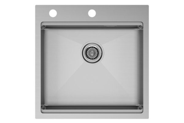 Built-in sink PAULMARK Kroner-Pro 51 PM705151-BS 51x51x20 cm