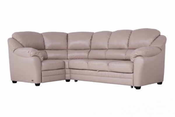 Corner sofa bed Berg with right corner