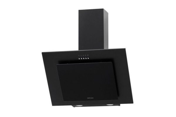 Hood KRONAsteel Vierkant 600 KRHD175 BLACK PB color black, 59.7x37x36 cm