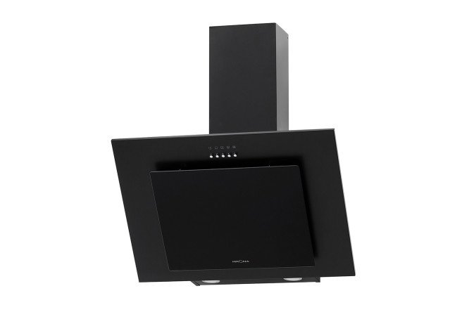 Hood KRONAsteel Vierkant 600 KRHD175 BLACK PB color black, 59.7x37x36 cm