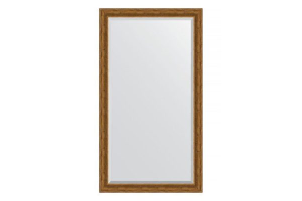 Floor mirror with bevel in a baguette frame EVOFORM BY 6169 etched bronze 114x204 cm