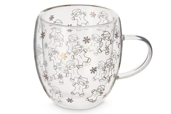 EVIO Christmas mug 300 ml, Glass