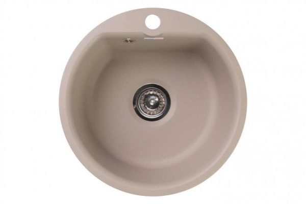 Inset sink GRANFEST Smart GF-SM-435 43.5x43.5x16 cm