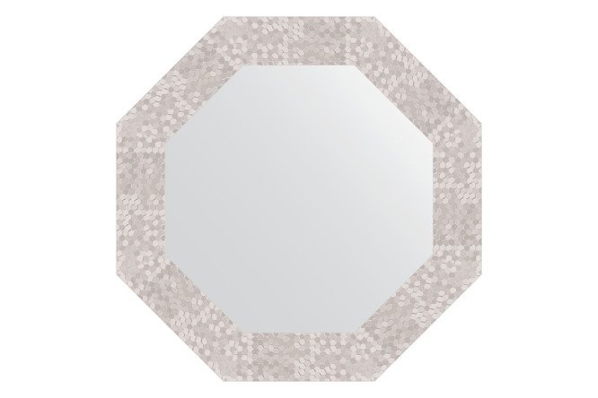 Wall mirror in a baguette frame EVOFORM Octagon BY 3745, aluminum honeycomb 53x53 cm
