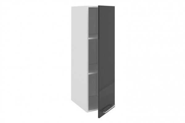 Front for Amika cabinet 29.6x95.6 cm, color black graphite
