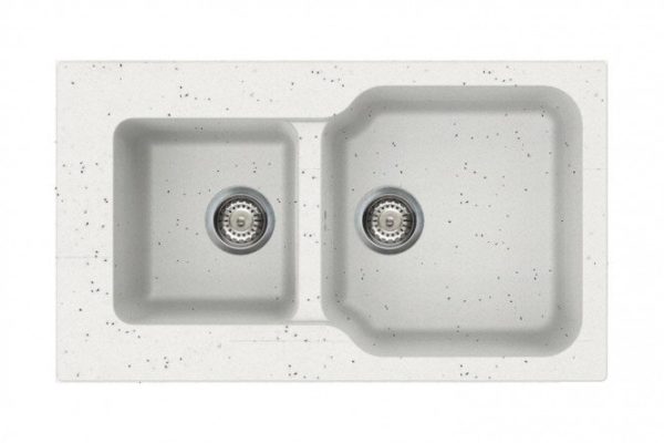 Inset sink OMOIKIRI Maru 86-2-EV 4993290, Everest 86x50x19 cm