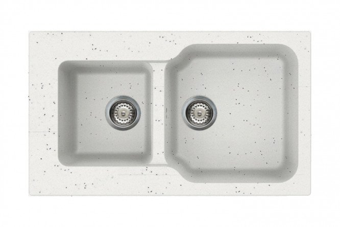 Inset sink OMOIKIRI Maru 86-2-EV 4993290, Everest 86x50x19 cm