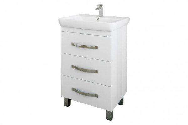 Vanity unit Sanflor Audrey 64.6 cm, white