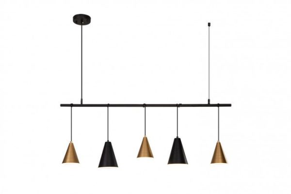 Hanging lamp EUROSVET Castle 20 sq.m., 120x120x14 cm, E14