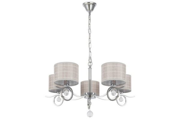 Chandelier FREYA FR5906 17 sq.m., 68.5x150x68.5 cm, E14