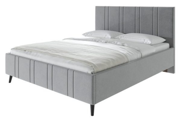 Elisa bed frame gray 160x200 cm