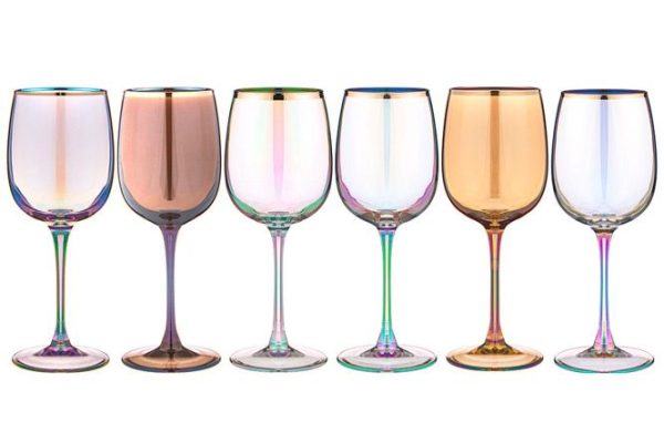 Set of Lefard Miracle wine glasses 420 ml, Glass, 6 pcs.