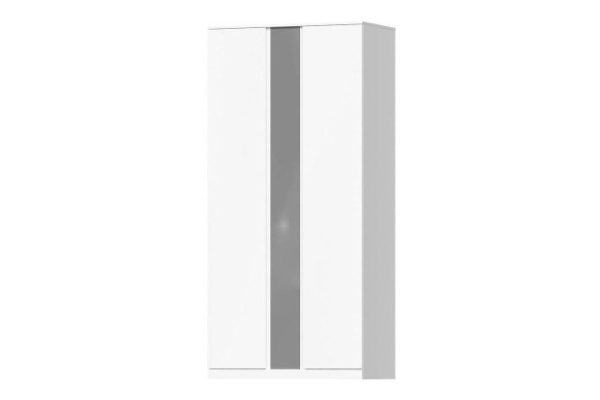 Varma hinged wardrobe with mirror