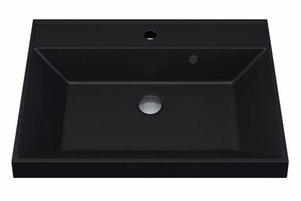 Bathroom sink Classic Quartz 291030002 Semi-built-in, 60x15x45 cm