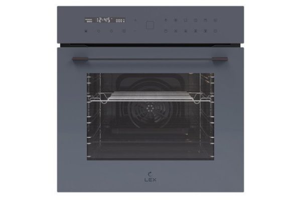 Electric oven LEX EDS 101 GR, gray 59.5x59.5x53 cm