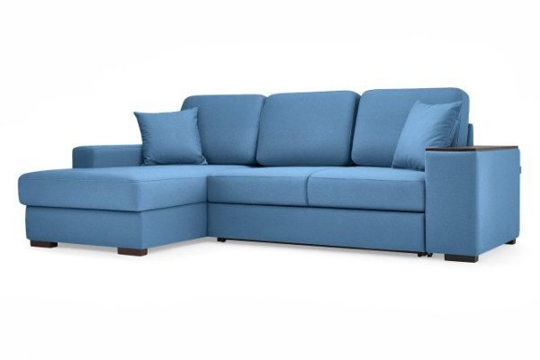 Corner sofa bed DREAMART William with left corner