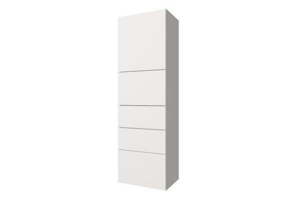 fklvs15kwwybn45blwt6hiee9hnyimta.jpg Wardrobe 3 doors and 2 drawers Oscar 60x192 with push to open, white