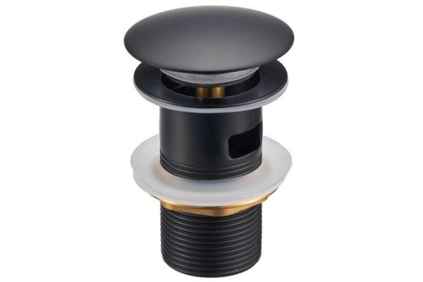 Bottom valve MILACIO Ultra MCU.050.MB for sink