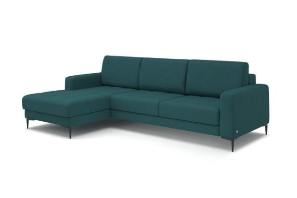 Corner sofa bed Pierre with left corner