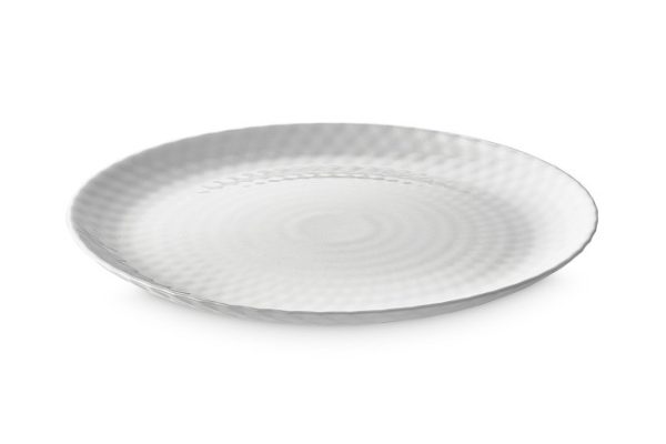 Dinner plate Luminarc Pampille white Glass, 25 cm
