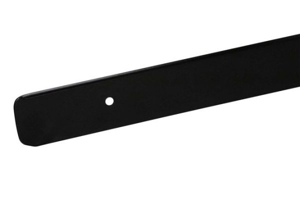 Universal end strip for table tops SOYUZ 1518/R3 743367 28 mm, black